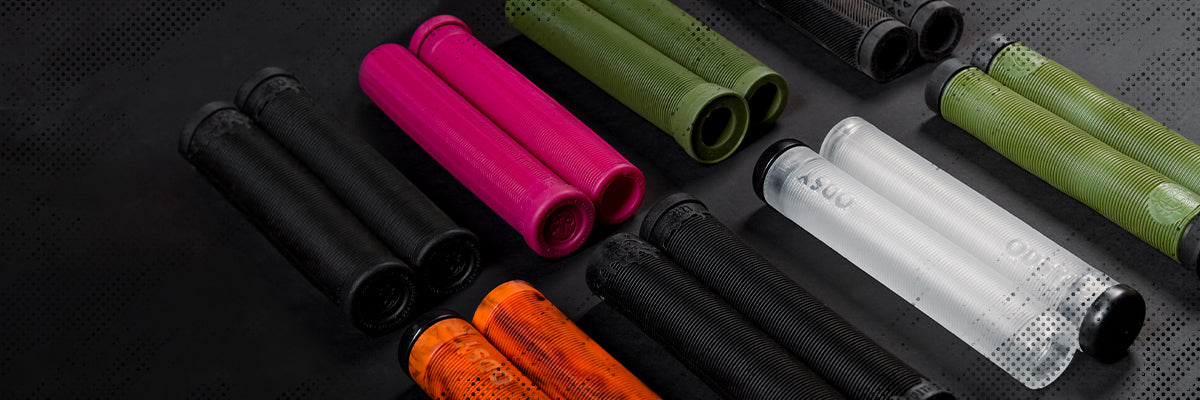 Shop from our large collection of BMX Grips from Source BMX from top BMX Brands. Find a selection of handlebar grips for BMX race bikes and BMX freestyle bikes to take your performance to next level for those jumps and tricks.